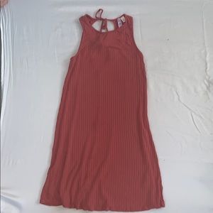 burnt pink summer dress